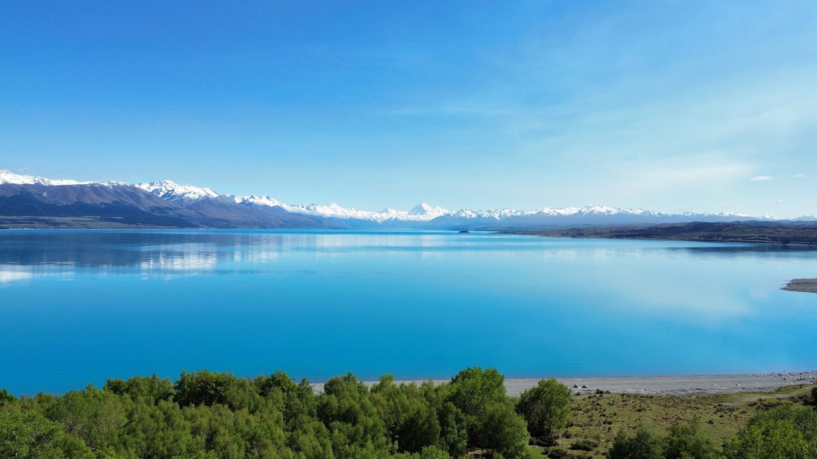 Lacs&nbsp;Tekapo&nbsp;&&nbsp;Pukaki&nbsp;et Mont Cook : notre première journée en van en Nouvelle-Zélande