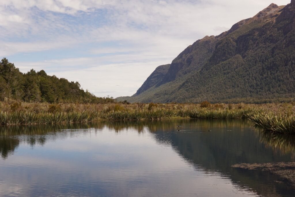 Les reflets des montagnes sur Mirror Lakes